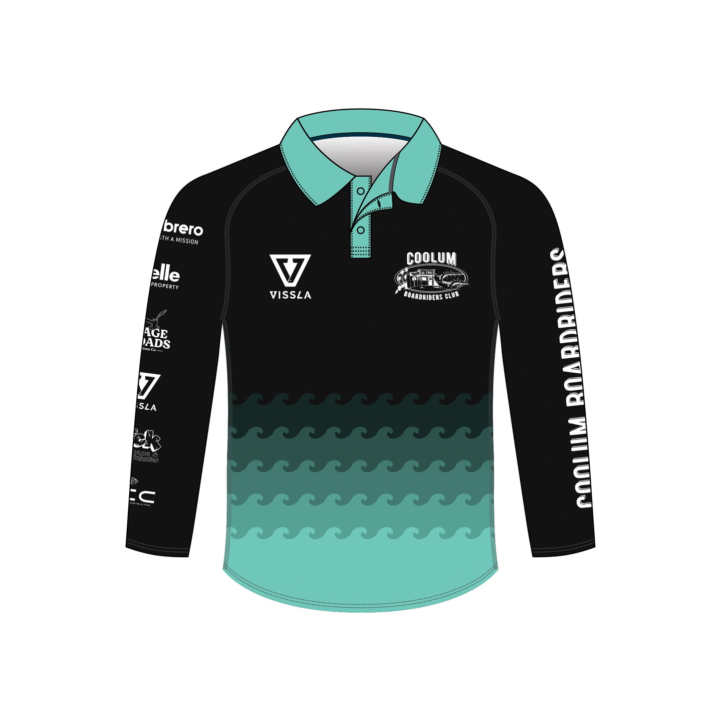 Coolum BR Club Long Sleeve Polo